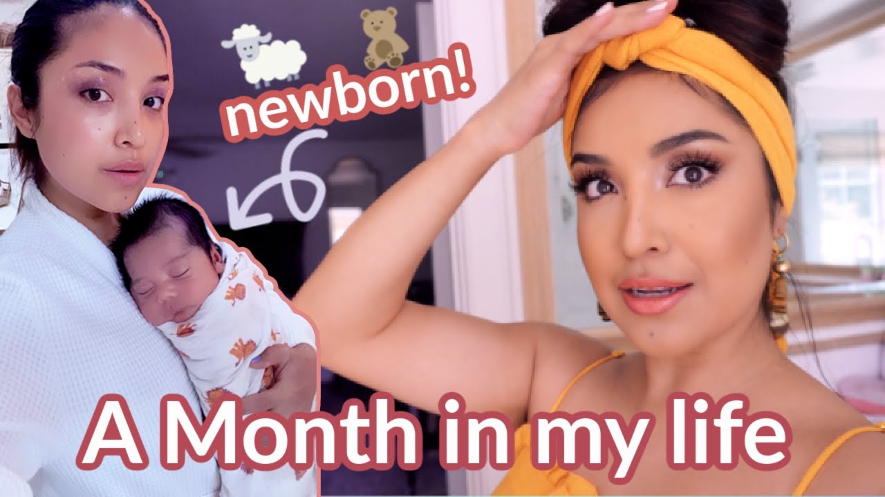 Life with a Newborn: A Month In My Life | VLOG