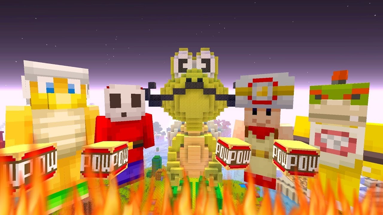 Bowser Jr Sneaks Out! [CRIMINAL TROUBLE!] - Nintendo Fun House - (Minecraft Switch) [239]