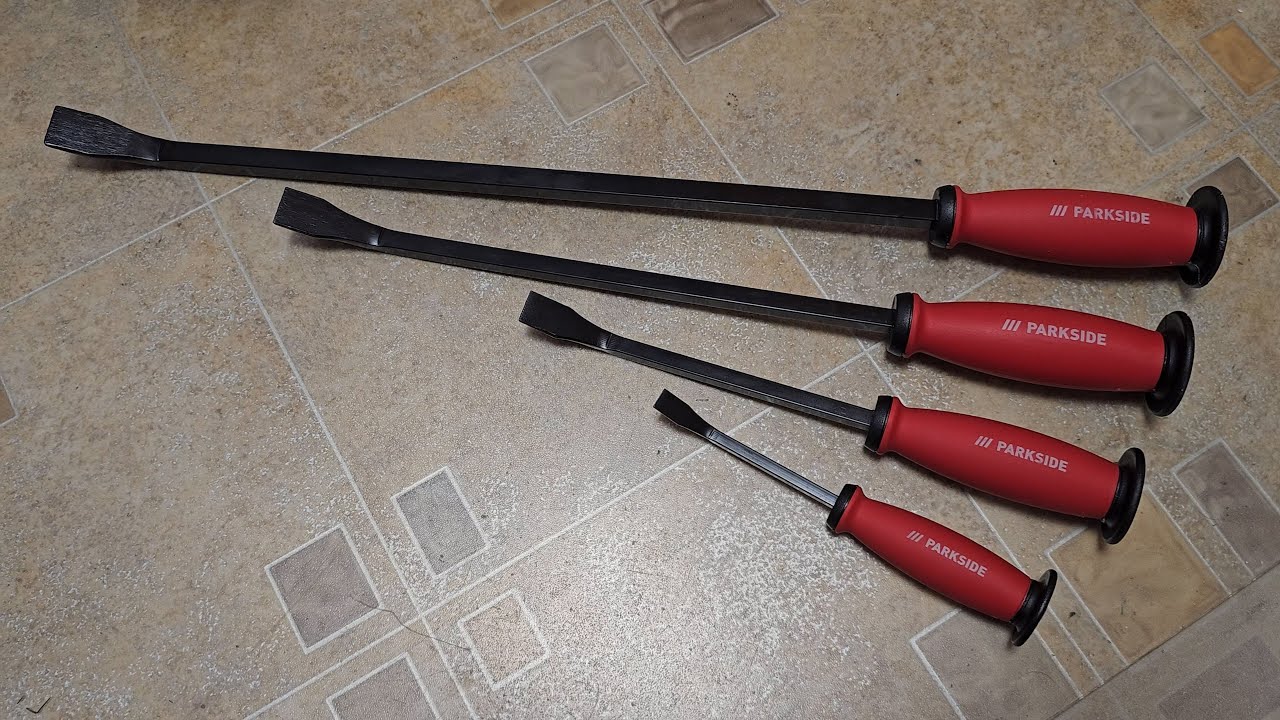 PARKSIDE Pry Bar Set (from Lidl or Kaufland) - test and review