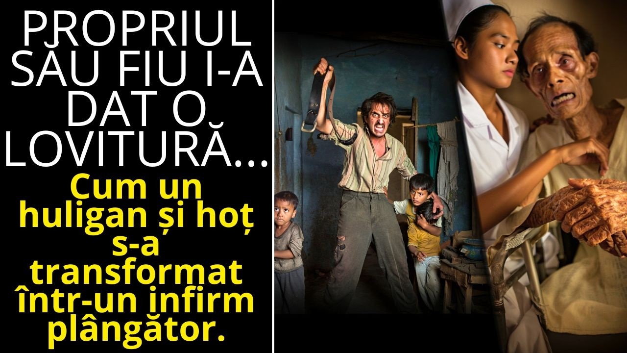 Fiul său i-a dat o singură lovitură... Cum un huligan și hoț s-a transformat într-un infirm plângând