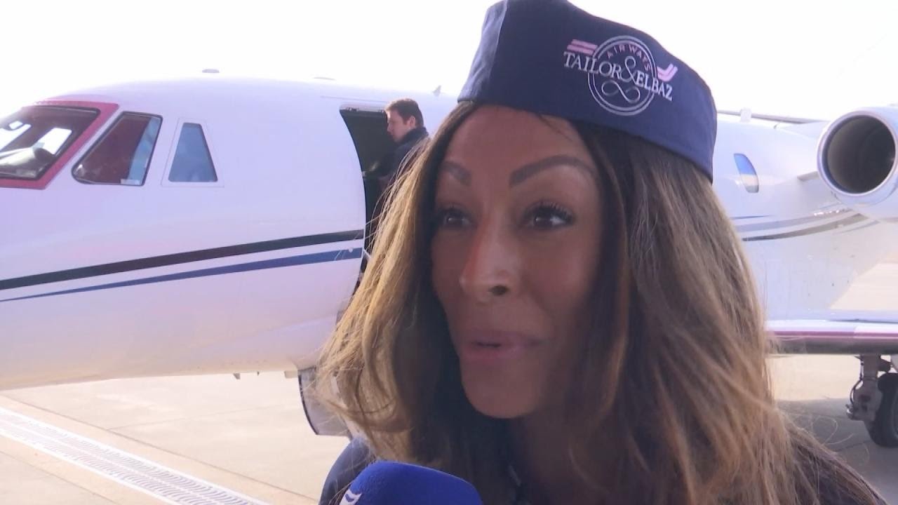 Privéjet voor 'modemeisje' Maria Tailor