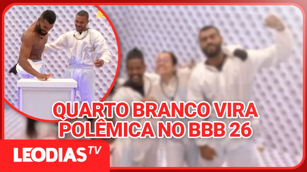 POL&Ecirc;MICA NO BBB 26: TV ESPANHOLA DETONA QUARTO BRANCO DO REALITY