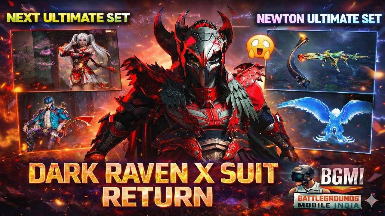 🛑 X-SUIT RETURN 😱 | BGMI 4.3 UPDATE EVENT | NEW & RETURN ULTIMATE SET