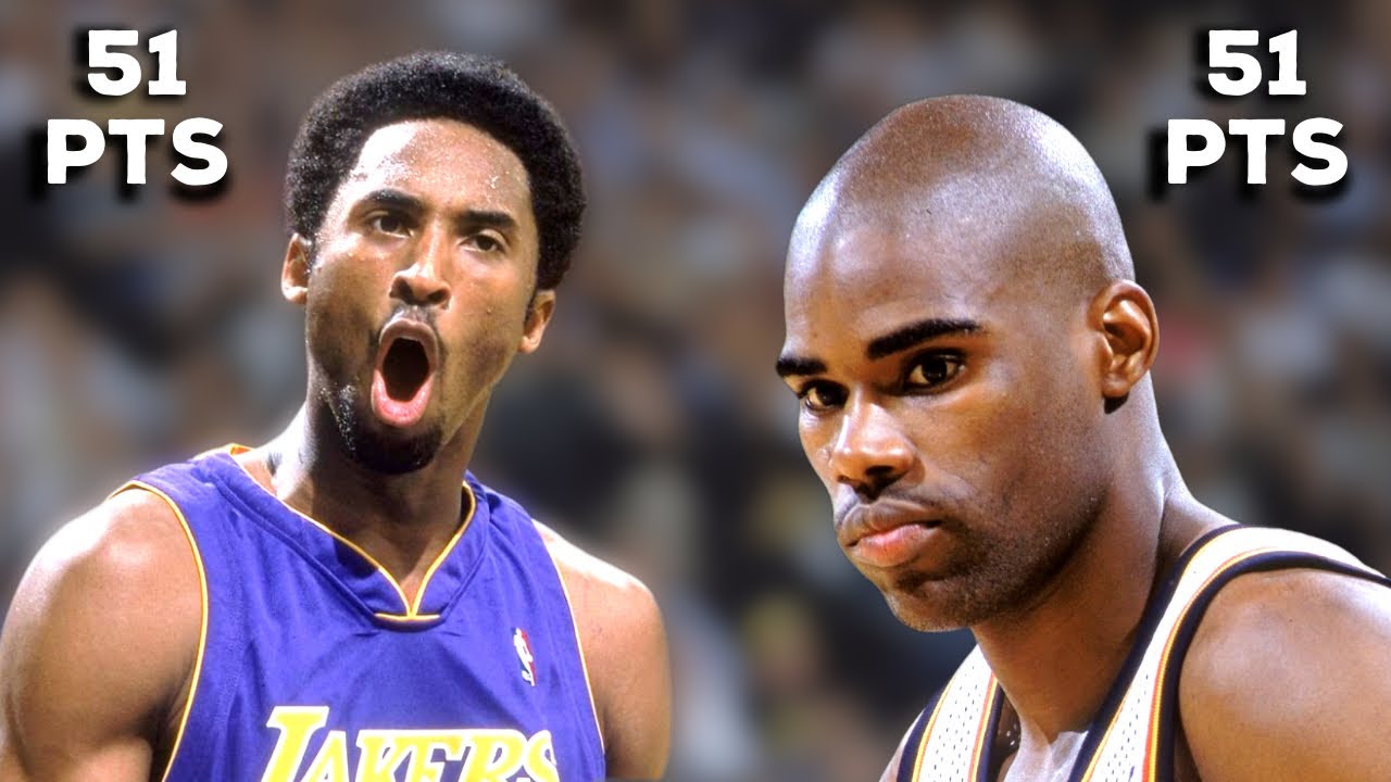 Kobe Bryant vs Antawn Jamison EPiC 51 PTS DUEL | Full Highlights 06/12/2000