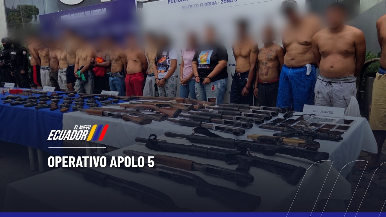 🚨 𝟐𝟎 𝐀𝐏𝐑𝐄𝐇𝐄𝐍𝐃𝐈𝐃𝐎𝐒 𝐘 𝐌Á𝐒 𝐃𝐄 𝟓𝟎 𝐀𝐑𝐌𝐀𝐒 𝐃𝐄 𝐅𝐔𝐄𝐆𝐎 𝐈𝐍𝐂𝐀𝐔𝐓𝐀𝐃𝐀𝐒 𝐄𝐍 𝐎𝐏𝐄𝐑𝐀𝐓𝐈𝐕𝐎 𝐀𝐏𝐎𝐋𝐎 𝟓 𝐄𝐍 𝐆𝐔𝐀𝐘𝐀𝐒