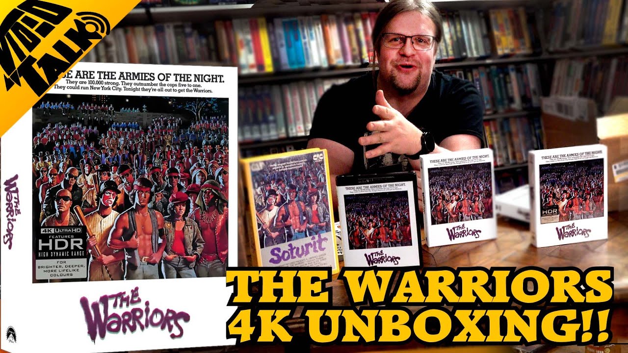 How does The Warriors 4K Limited Edition Look Like (Unboxing)