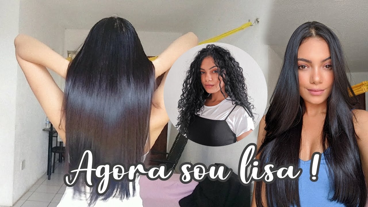ALISEI MEU CABELO DEFINITIVAMENTE 😱✨🖤