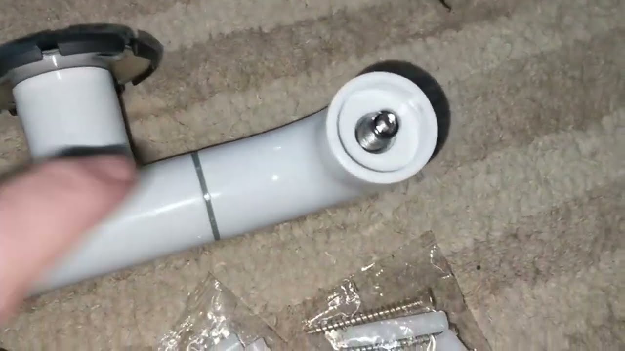 OTOmitra Poignée de baignoire, Solide barre d'appui en forme de 'L'  Installation facile  Bonne pris