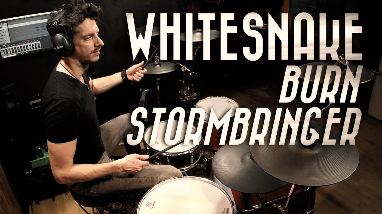 Whitesnake - Burn/Stormbringer - Drum Cover