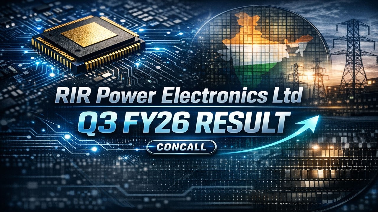 RIR Power Electronics Q3 FY26 Results | Turnaround Story या Risk?