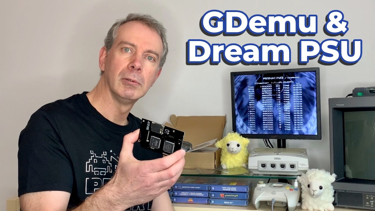 J'installe un GDemu & DreamPSU sur ma Dreamcast ? 🔧