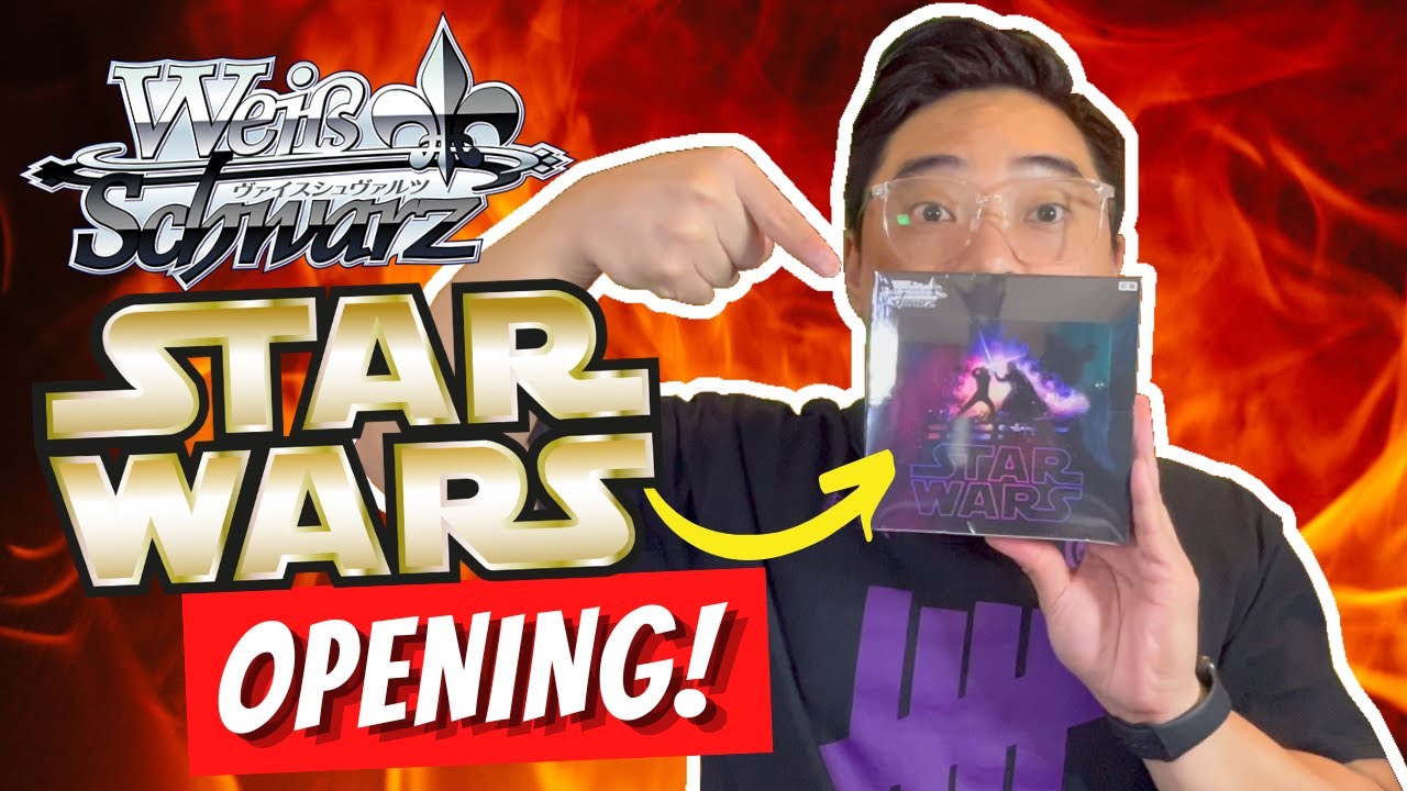 NEW Japanese Weiss Schwarz Star Wars Comeback Booster Box x2 Opening
