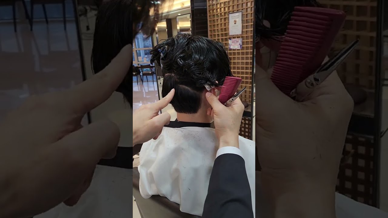 살롱 커트 커넥션 숏컷 자르는법 1  沙龙剪连接如何剪短发1