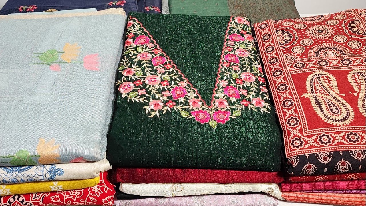 PURE MODAL MUSLIN SILK HANDWORK PREMIUM PARTY WEAR SET|PURE JAMDANI WEAVING DESIGNER SET