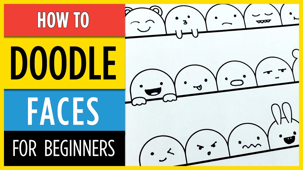 Doodle Lessons for Beginners - Step by Step Doodle Art Tutorial