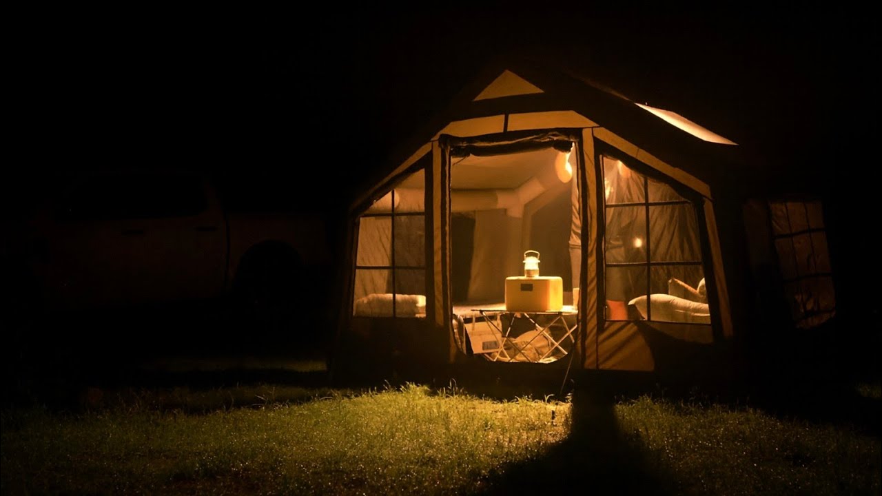 COODY INFLATABLE TENT, 4K, RIVER RANCH, FORD RANGER 4X4 CAMPING, CAMPING PH