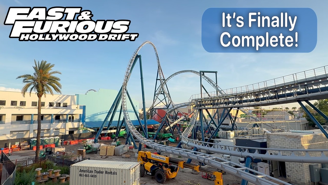 Universal Orlando - Fast & Furious: Hollywood Drift: It's Finally Done! 8.3.26
