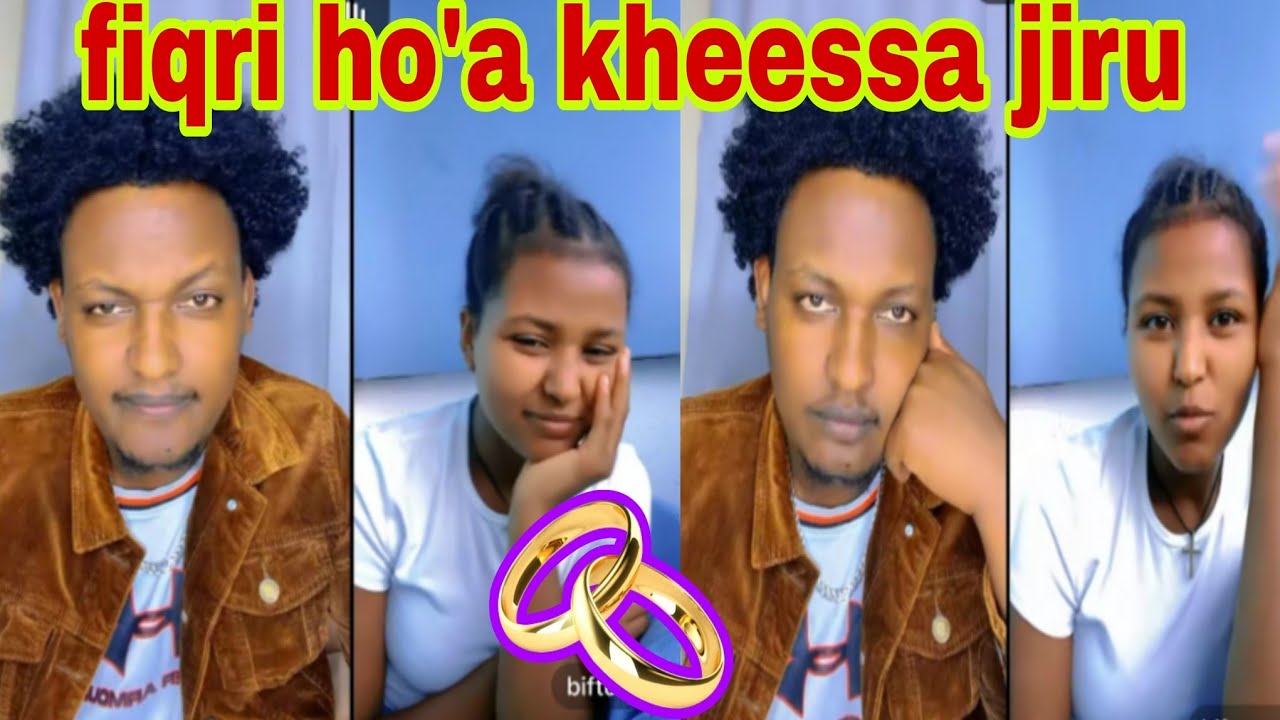 Waadaa fi biftuu gidduu fiqriin ho'e biftuu miraa kheessa galtee 