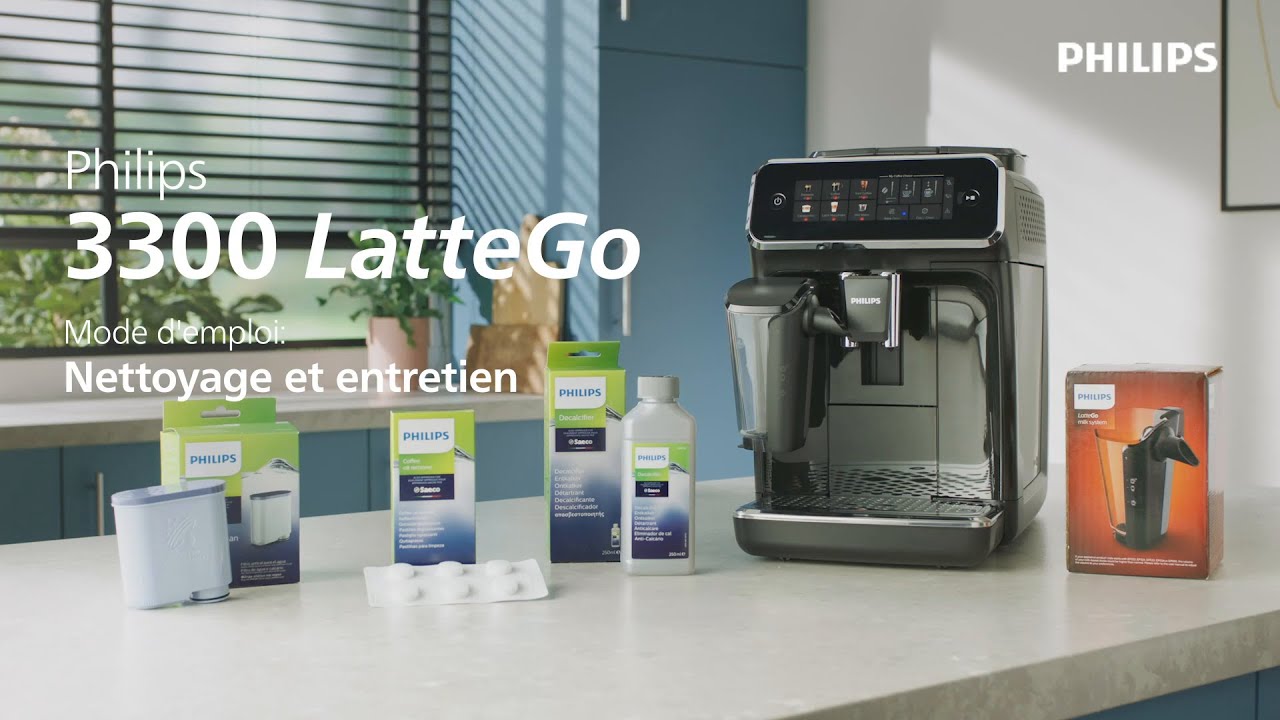 Philips Série 3300 SilentBrew LatteGo, guide d'entretien