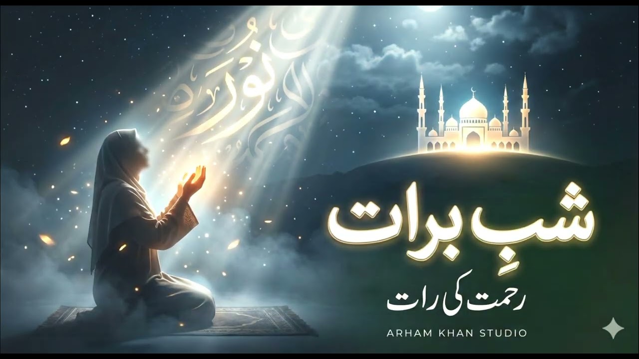 شبِ برات 🌙 | رحمت، مغفرت اور دعا کی رات | Heart Touching Qawwali