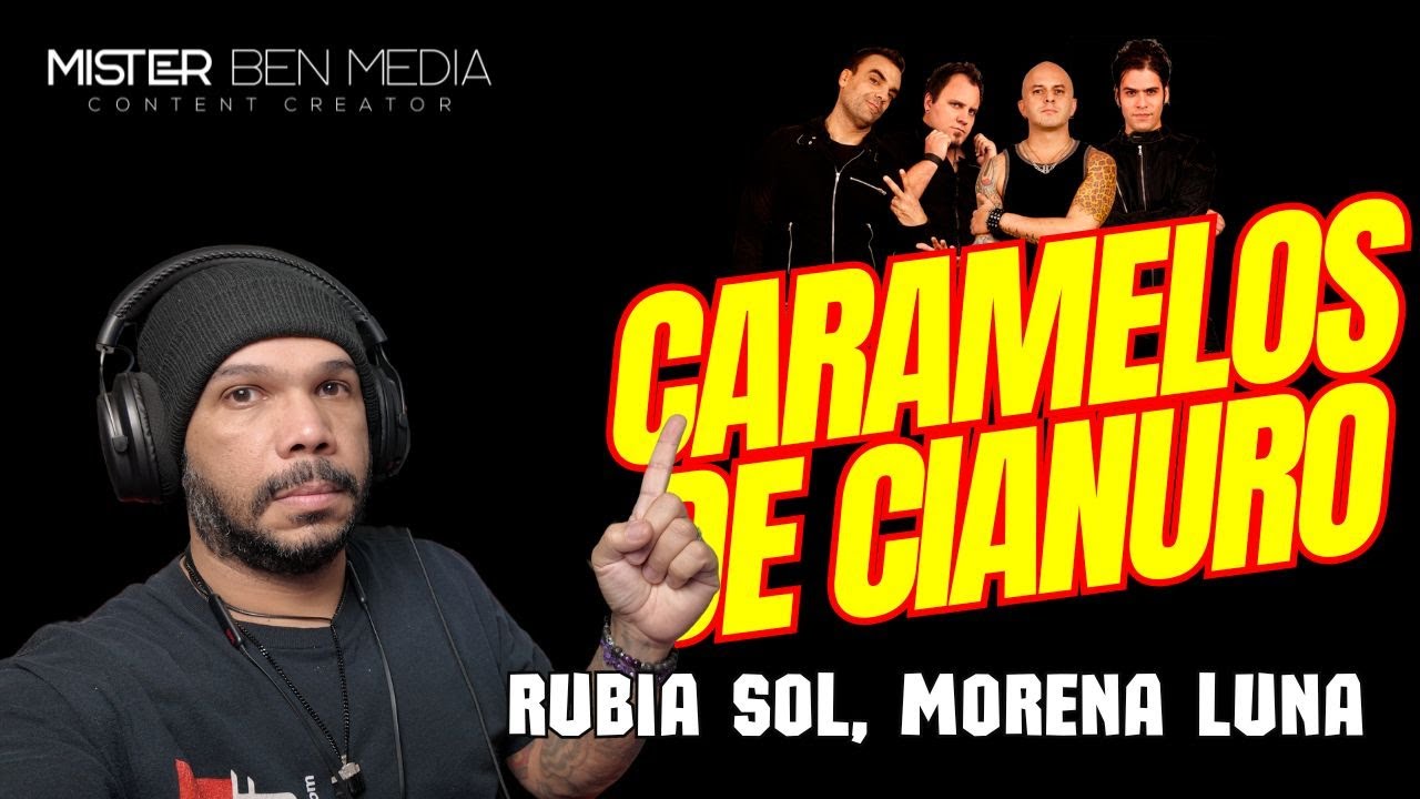 Caramelos de Cianuro RUBIA SOL, MORENA LUNA,  Reacción
