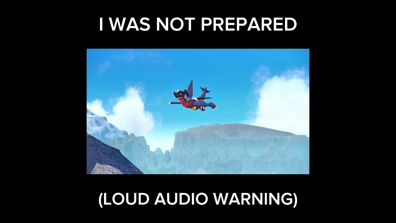 I wasn&rsquo;t ready. #nintendo #gaming #pokemon #nintendoswitch #pokemonscarletandviolet #garchomp