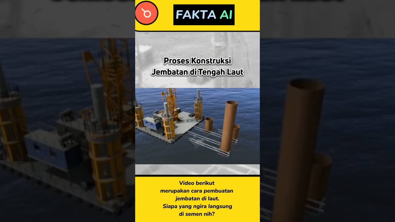 cara pembangunan jembatan di air 