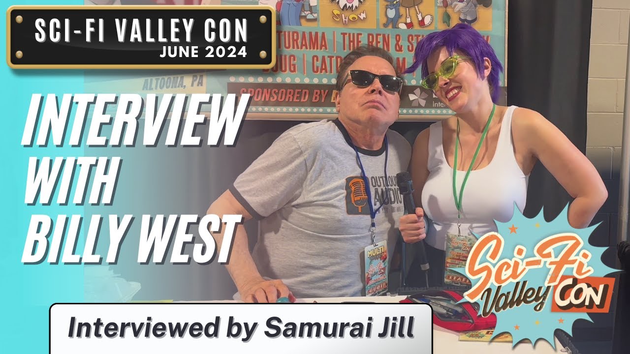 Billy West interview at Sci-Fi Valley Con June 2024