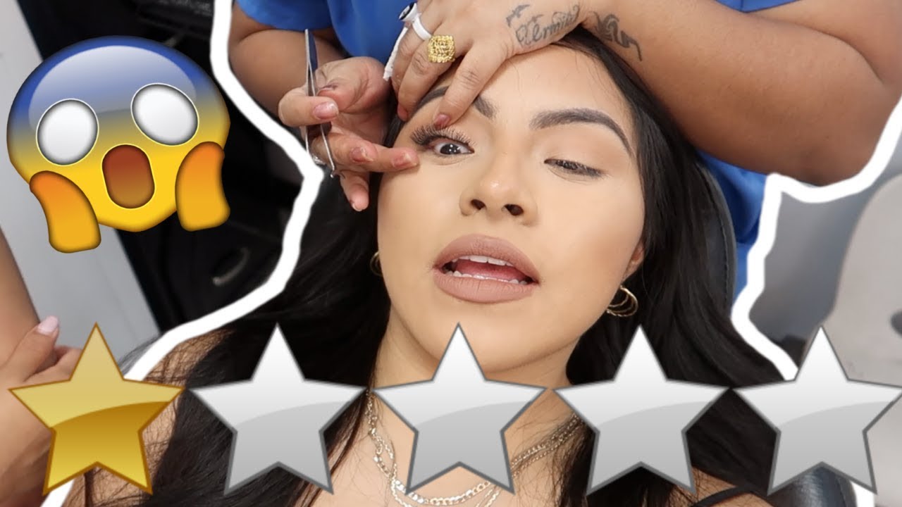 GETTING $20 LASHES AT THE WORST REVIEWED SALON IN MY CITY! ***ONE STAR***