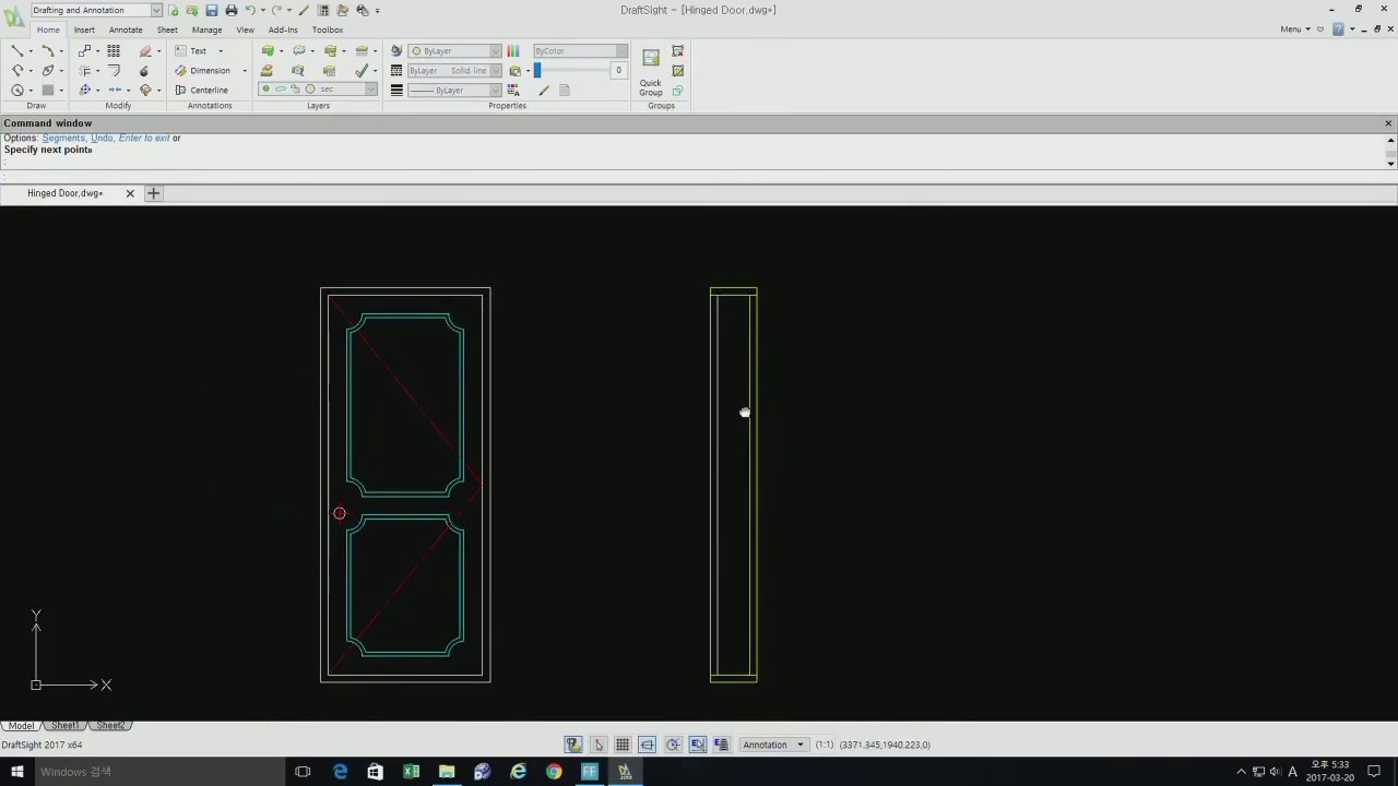 Hinged Door