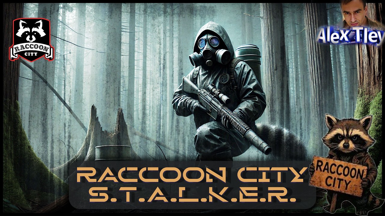 Обзор Сервера RaccoonCity STALKER Выживание в DAYZ #1  #dayz #дейз