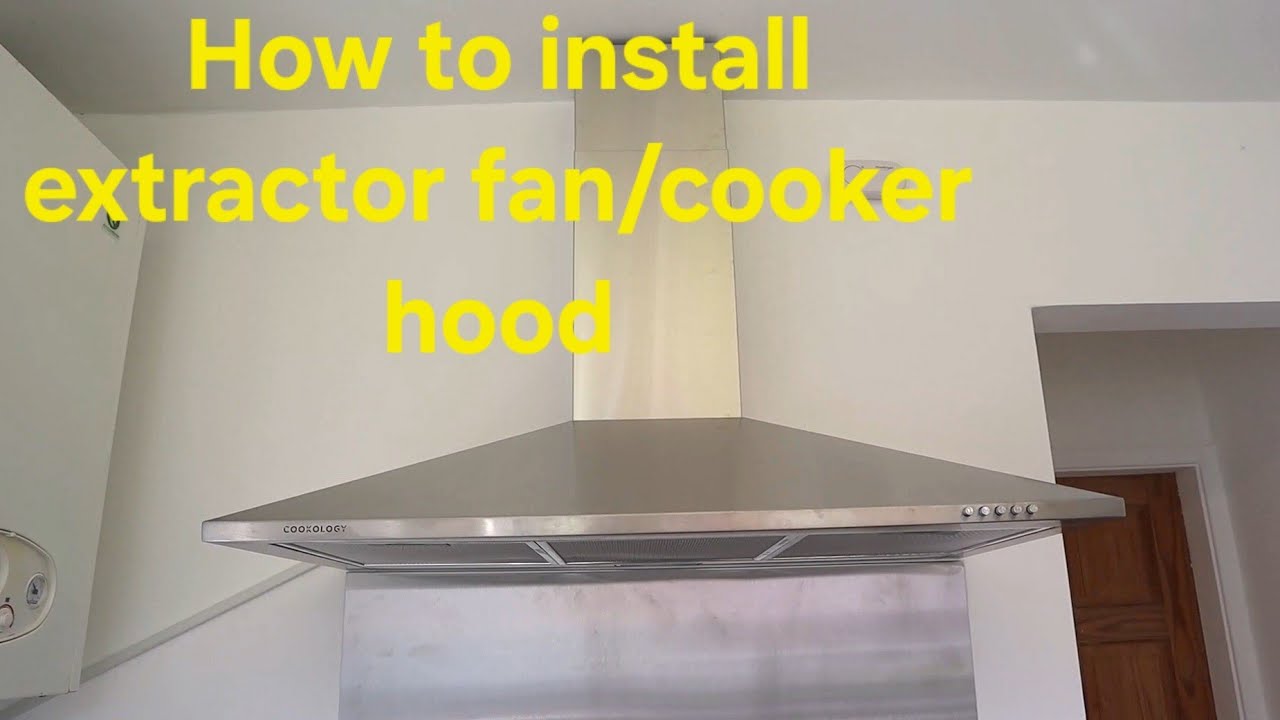 Как установить вытяжку Cookology на плиту @TheCarWorkshop