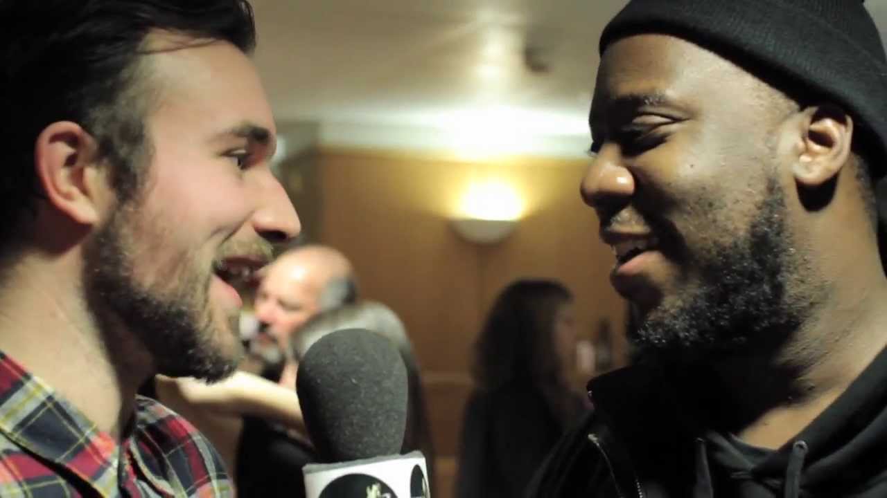 Robert Glasper backstage at the Royal Festival Hall, London Jazz Festival 2013