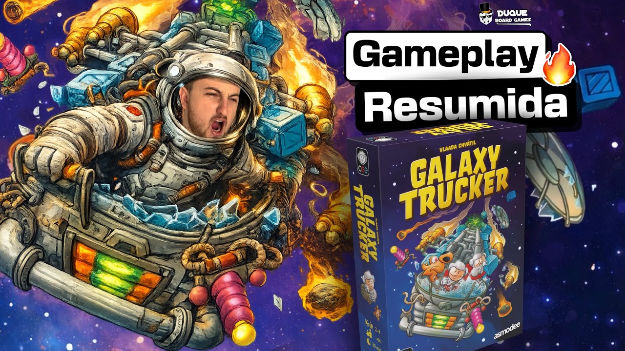 GALAXY TRUCKER - Gameplay resumida