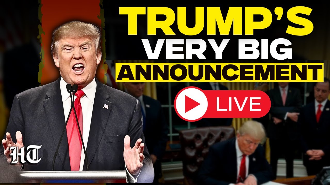 Donald Trump Speech LIVE | Trump Makes Very Big Announcement | Trump Latest News LIVE | US News LIVE