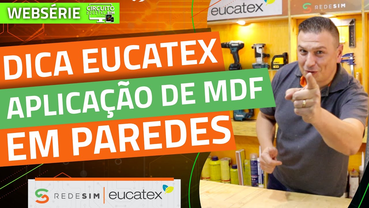 Dica Eucatex: Aplicação de MDF em Paredes
