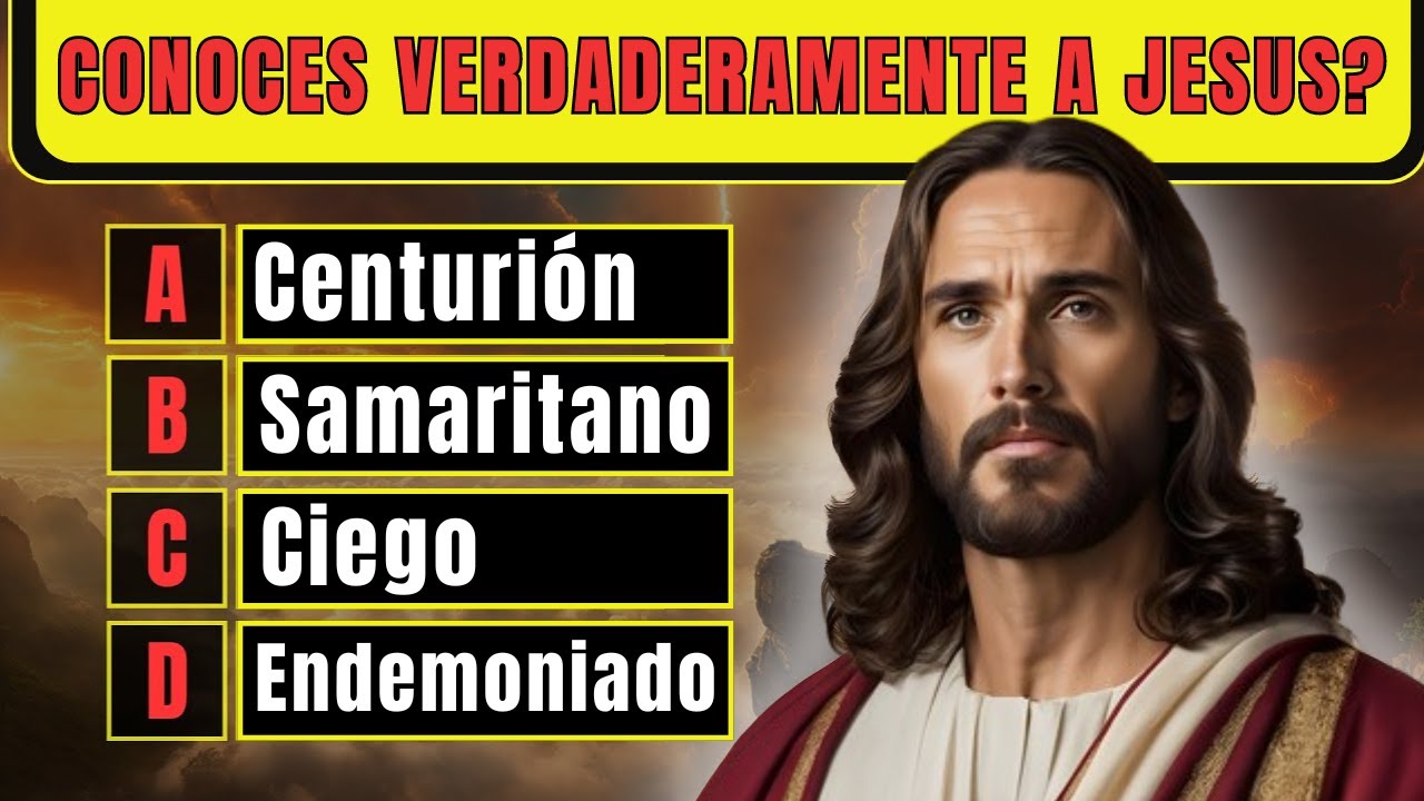 50 PREGUNTAS SOBRE JESUS / Reto Biblico Divertido/ preguntas bíblicas
