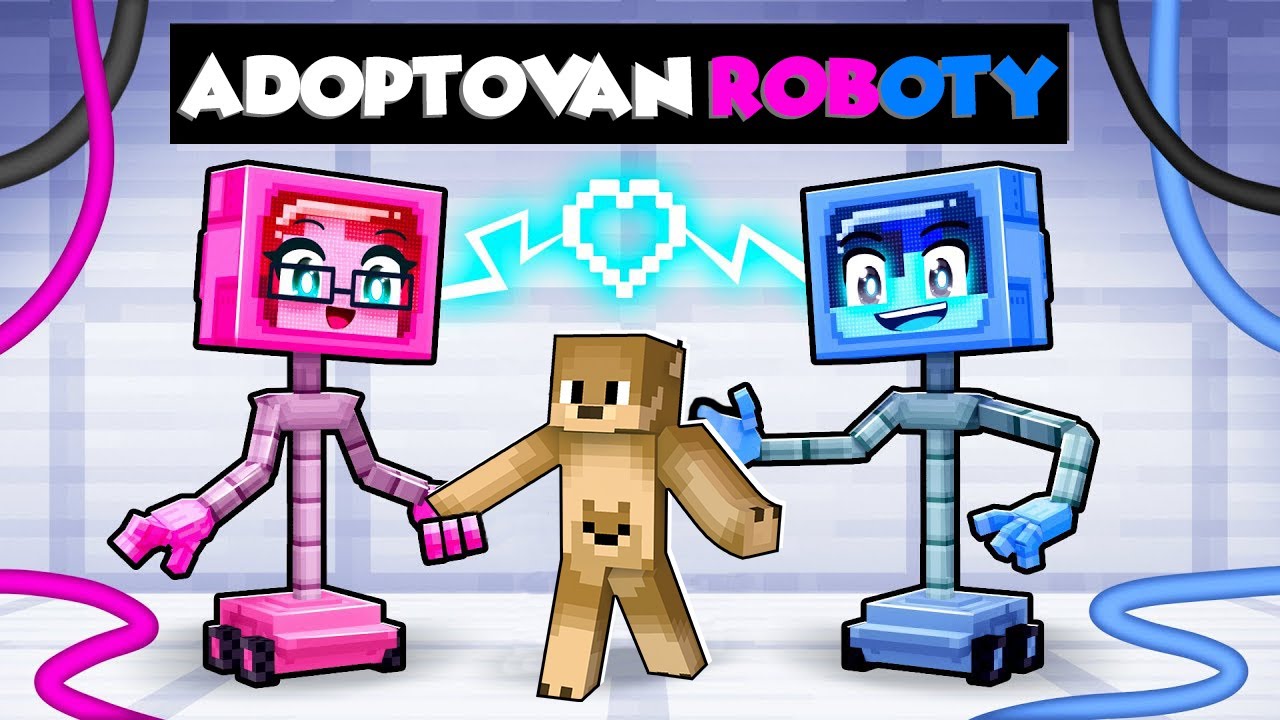 BYL JSEM ADOPTOV&Aacute;N ROBOTY V MINECRAFTU! 🤖 @DaloCZ