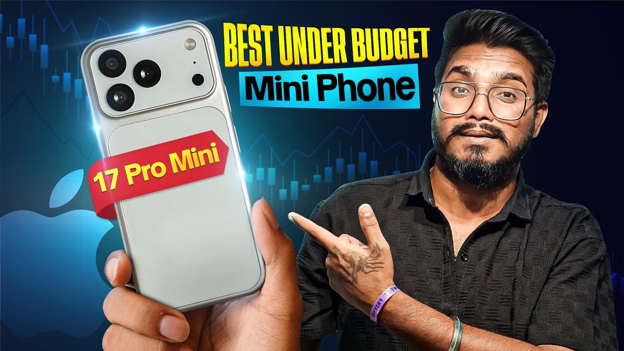 😂Chotu iPhone 17 Pro Mini 🤏 Only 3.8 Inches | 📦 Full Unboxing & Review 🔥💥Peace 6 Mini Android Phone