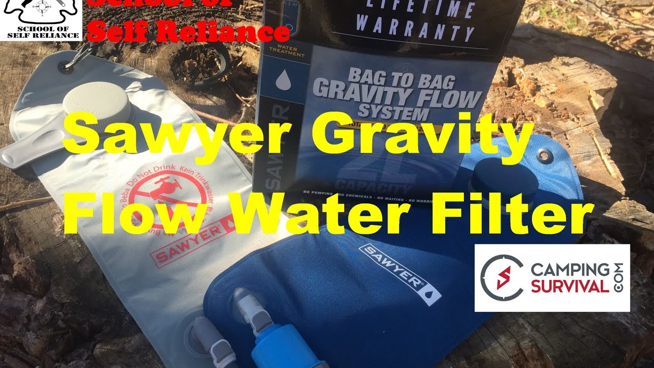 BEST Water Filter- Sawyer Gravity Water Filter