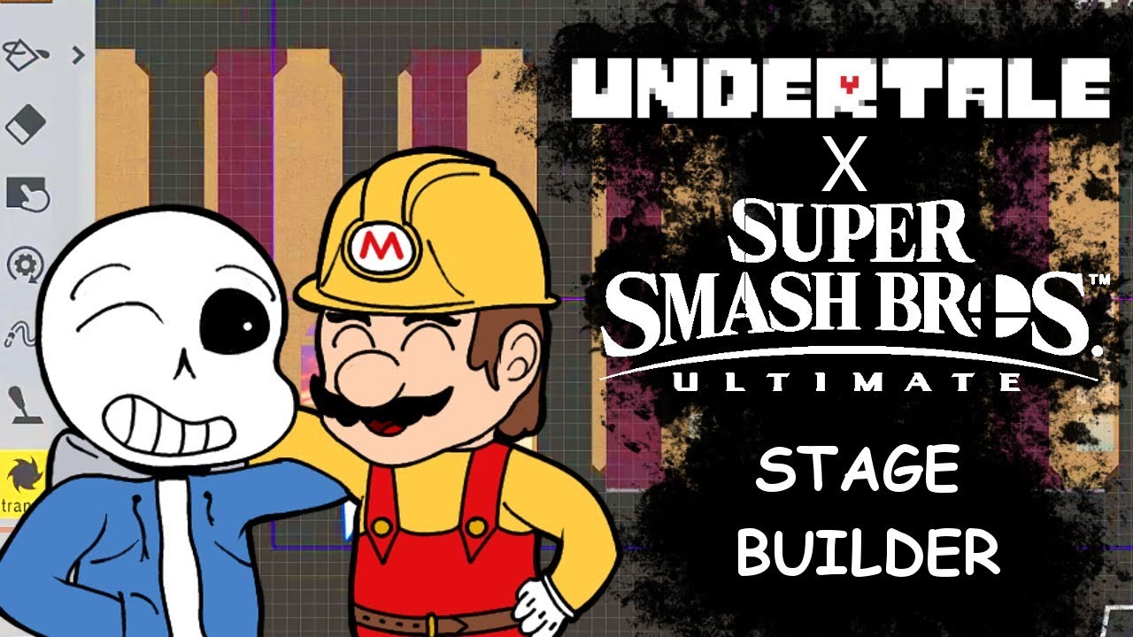 Sans' Corridor in Super Smash Brothers Ultimate - Stage Builder (UT x SSB celebration)