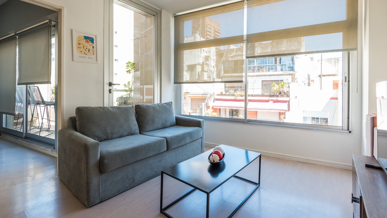 Alquiler Temporario en Recoleta - Departamento para 4 personas con balcón