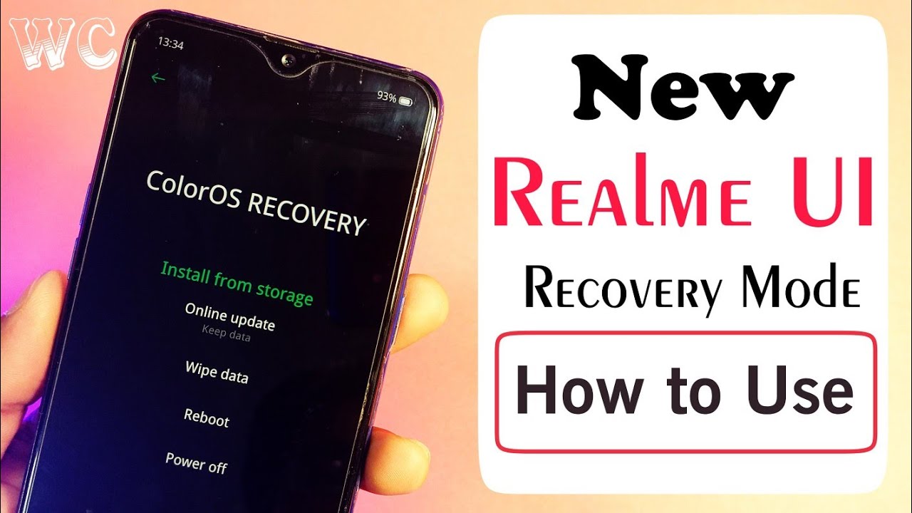 New Realme UI Recovery | What's New | How to use - Hindi