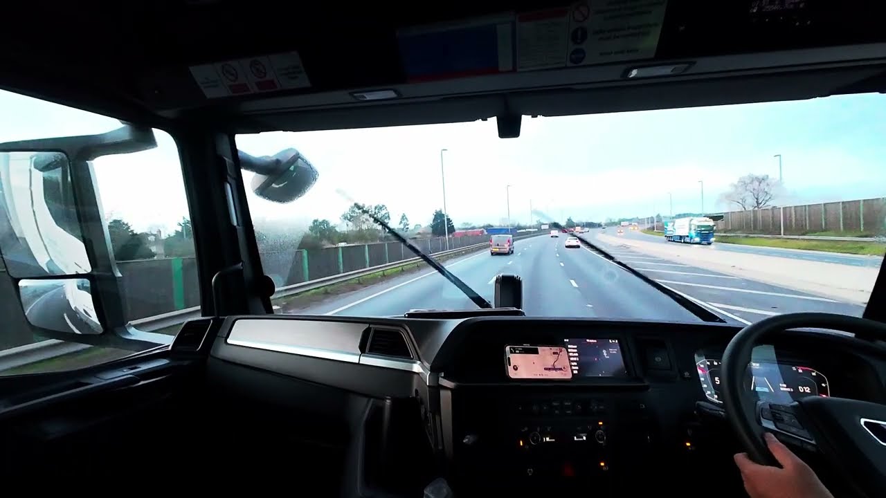 BANGLADESHI Truck Driver in UK | Truck Driving video | Trucker Vlogs | POV 4K