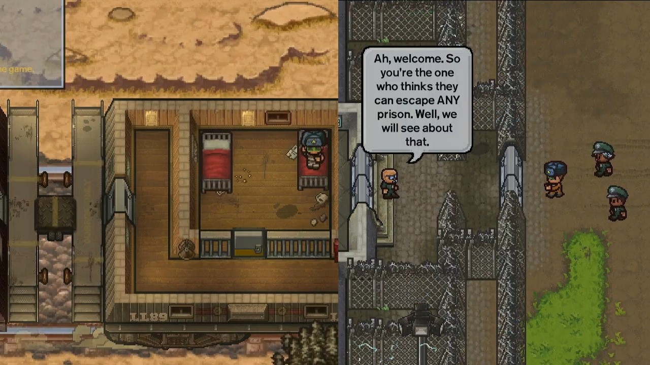 The Escapists 2 Escape from Cougar Creek Railroad and K.A.P.O.W. Camp