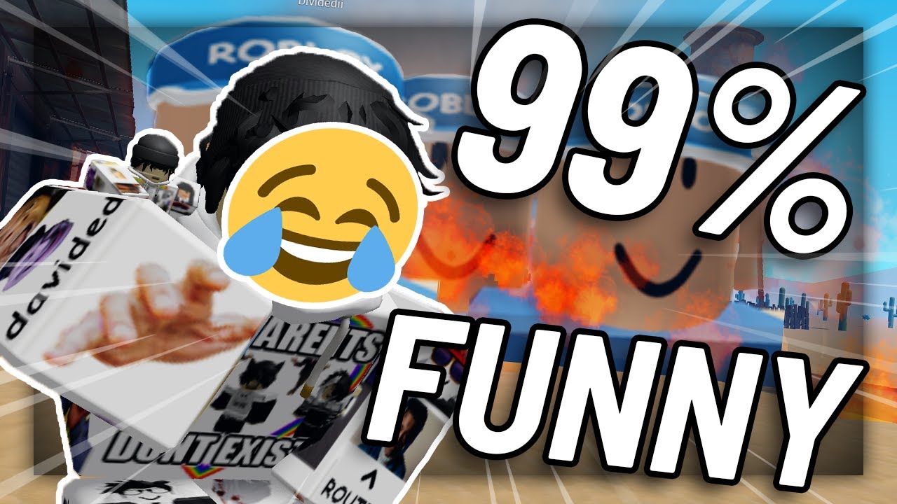 Это видео с уклонением на 99,99% смешное! | Смешные моменты Roblox
