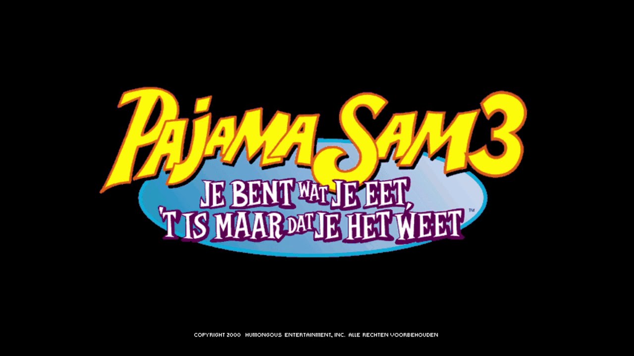 Pajama Sam 3 Je Bent Wat Je Eet, 't Is Maar Dat Je Het Weet - Nederlands Gameplay (Geen Commentaar)
