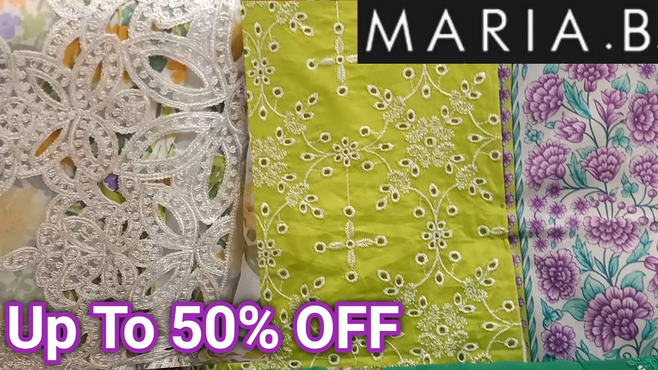 Maria B Special Sale 50% off & lawn collection 2023