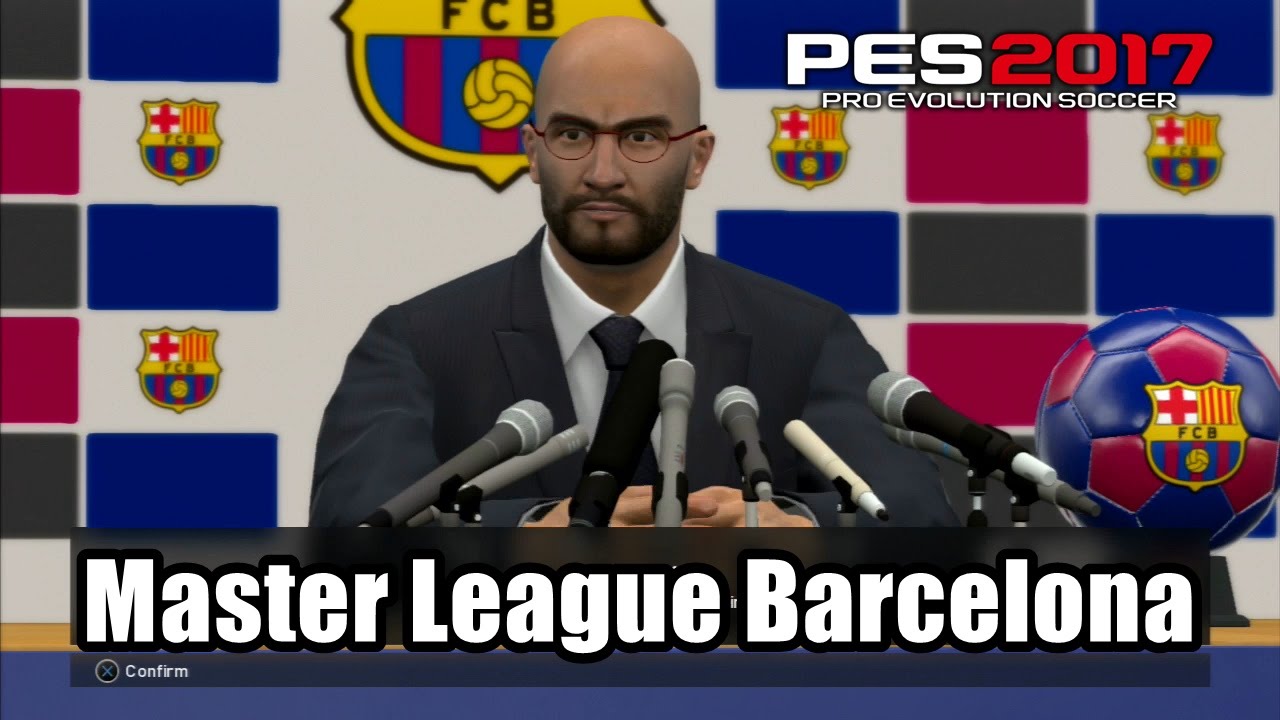 PES 2017 Master League FC Barcelona Transfer