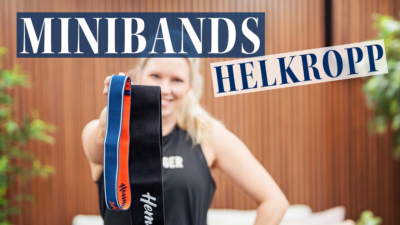 29 MINUTER MINIBANDS - perfekt genomkörare för ökad styrka i hela kroppen